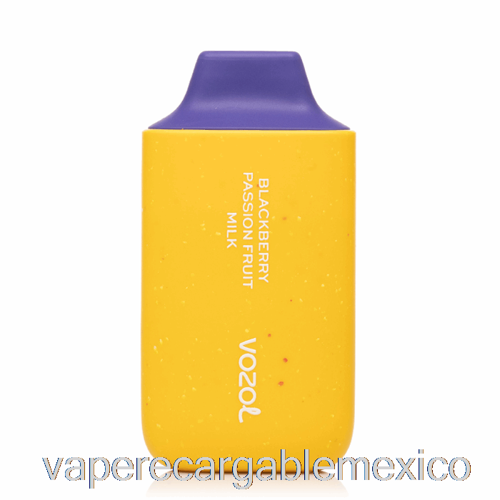 Vape Recargable Vozol Star 6000 Desechable Leche De Maracuyá Y Mora
